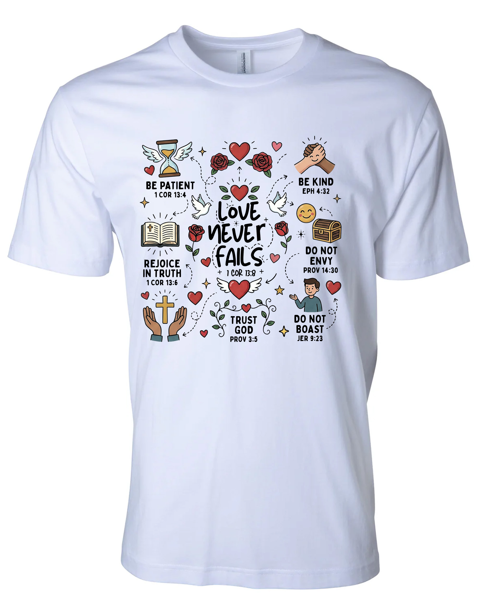 Love Never Fails Tee