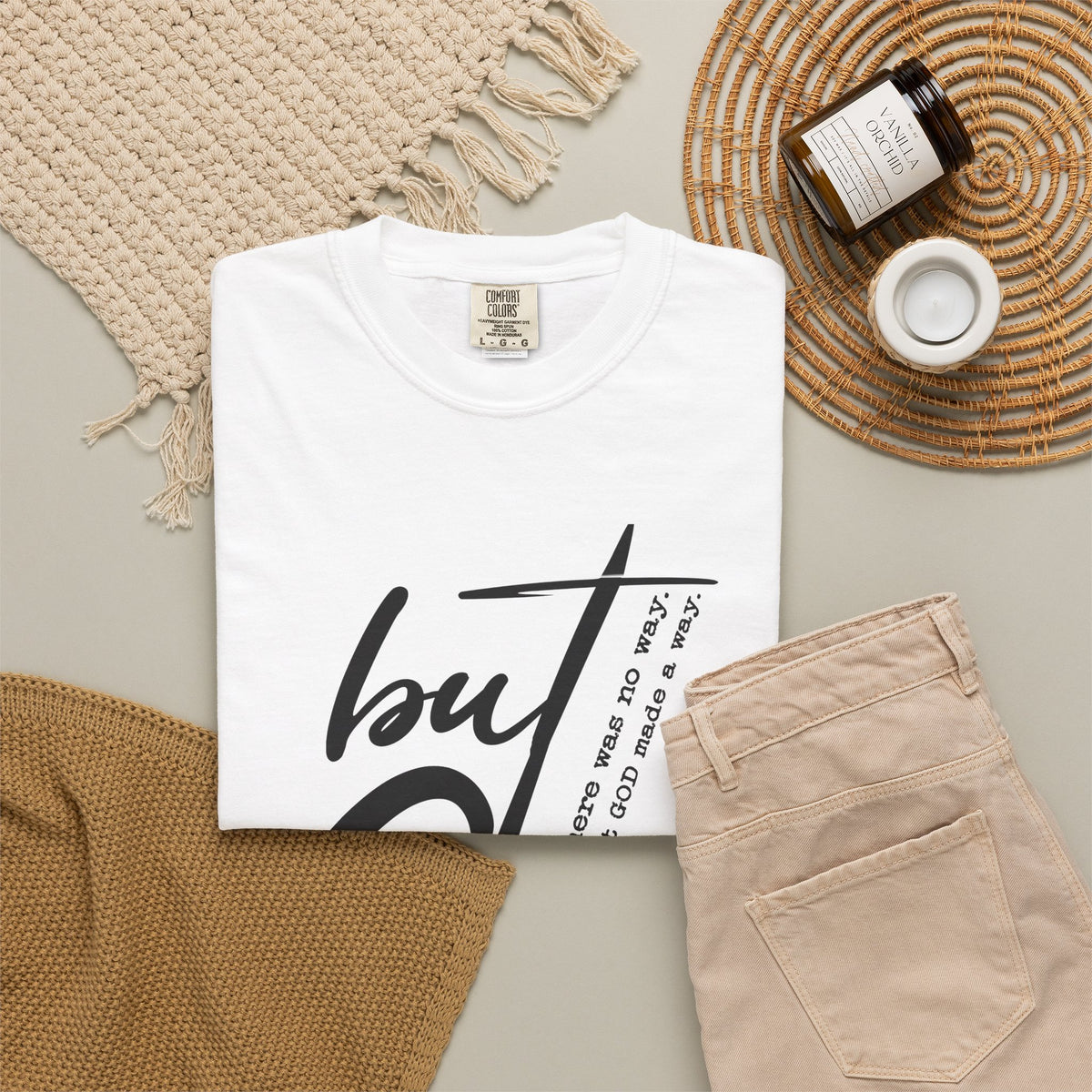 But God – He Made a Way Christian Tee | Worn By Faith