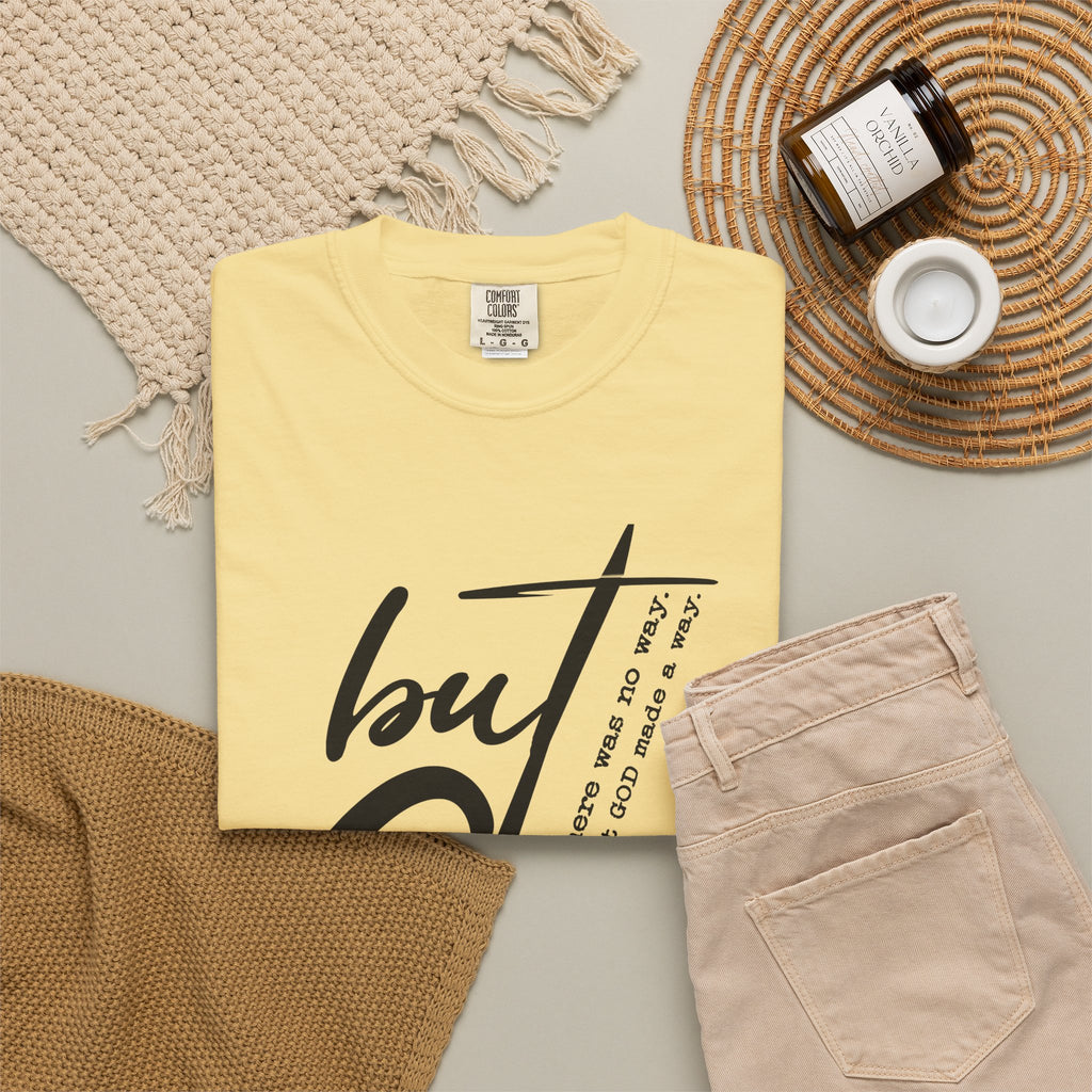 But God – He Made a Way Christian Tee | Worn By Faith