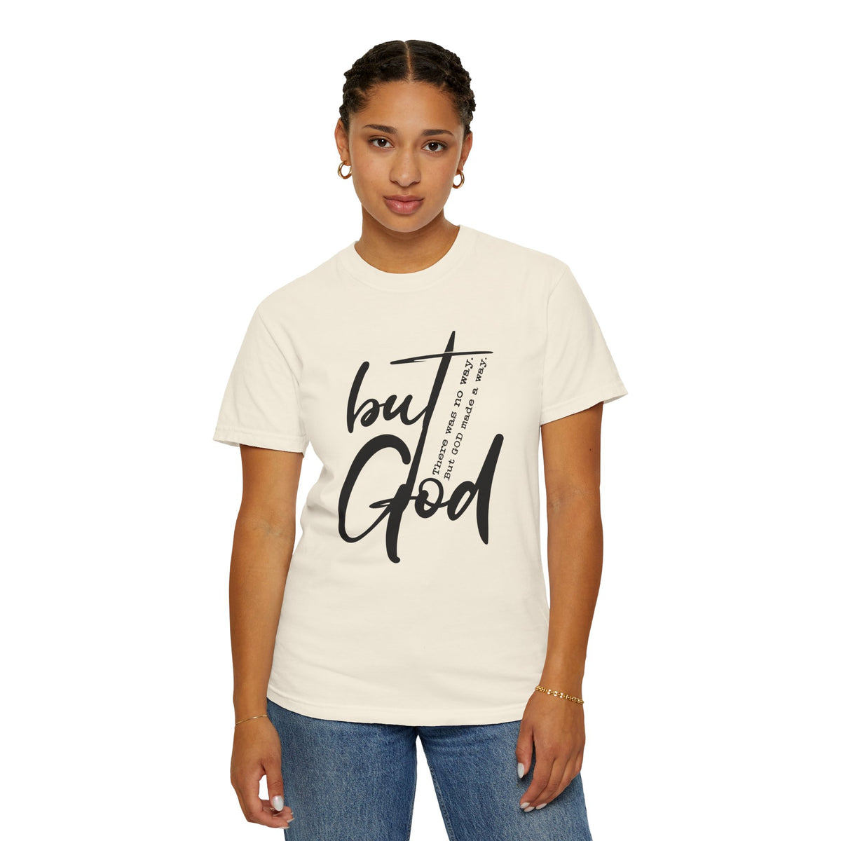 But God – He Made a Way Christian Tee | Worn By Faith