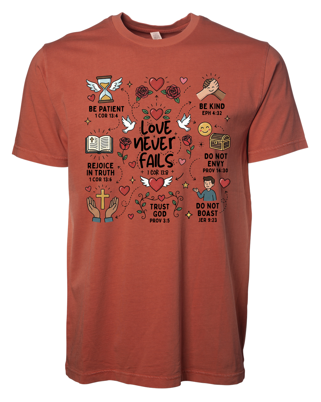 Love Never Fails Tee