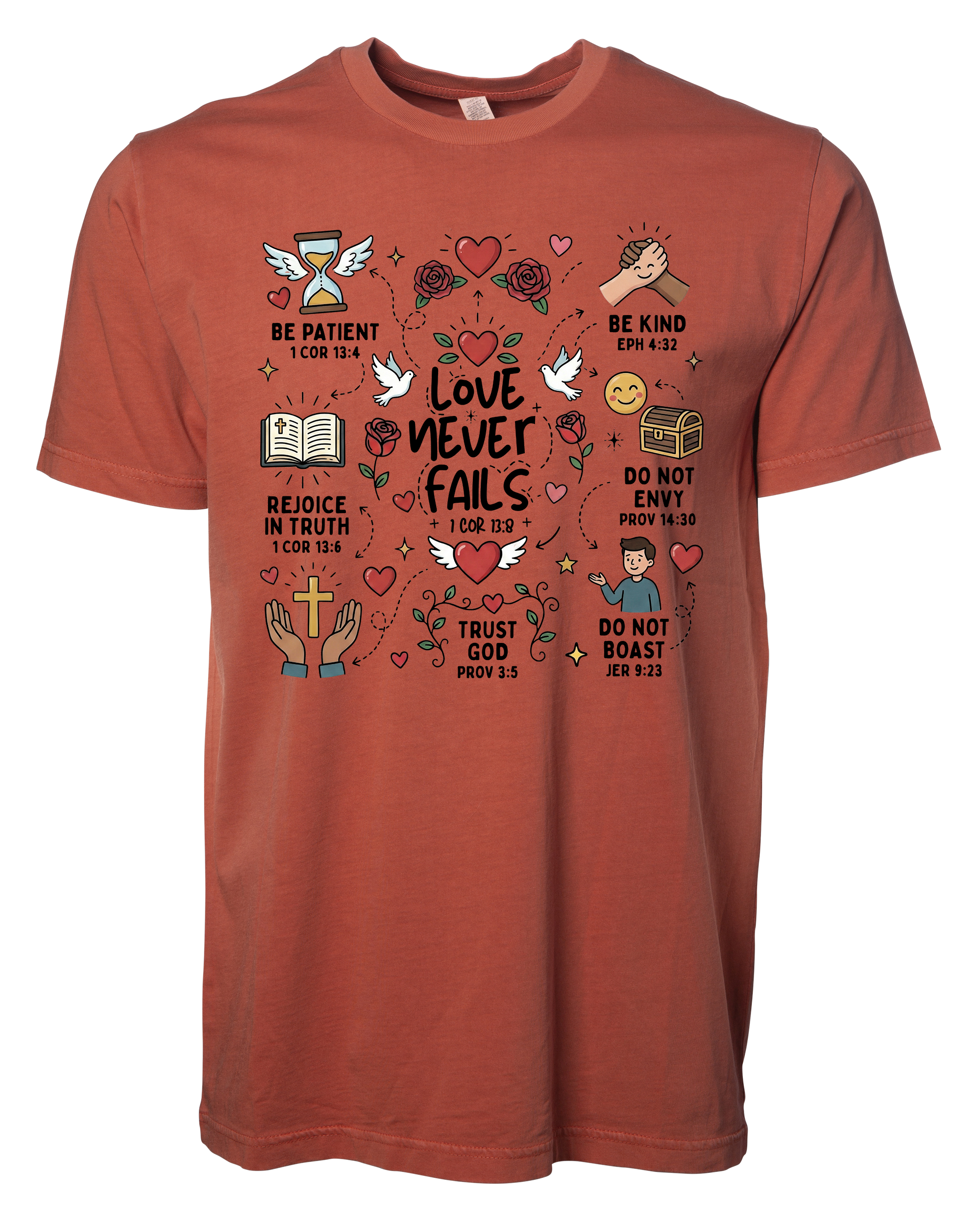 Love Never Fails Tee