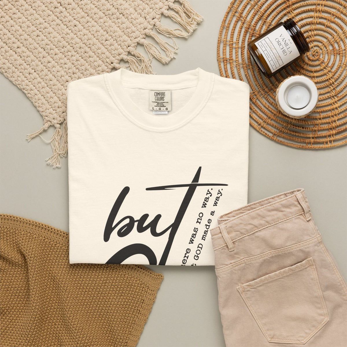 But God – He Made a Way Christian Tee | Worn By Faith