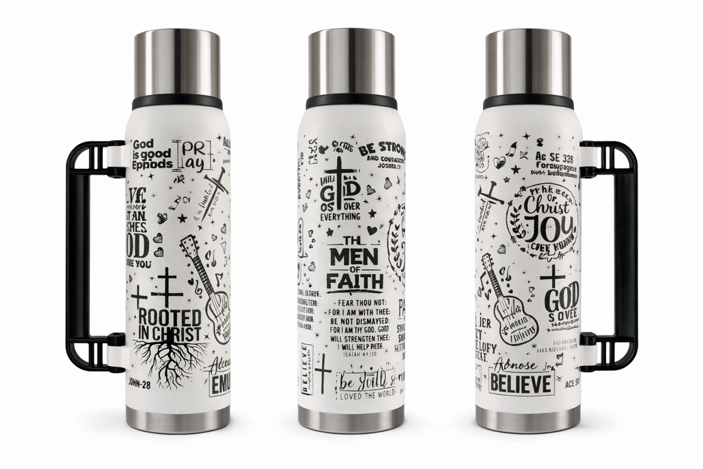 44 oz Faith based Insulated Tumbler