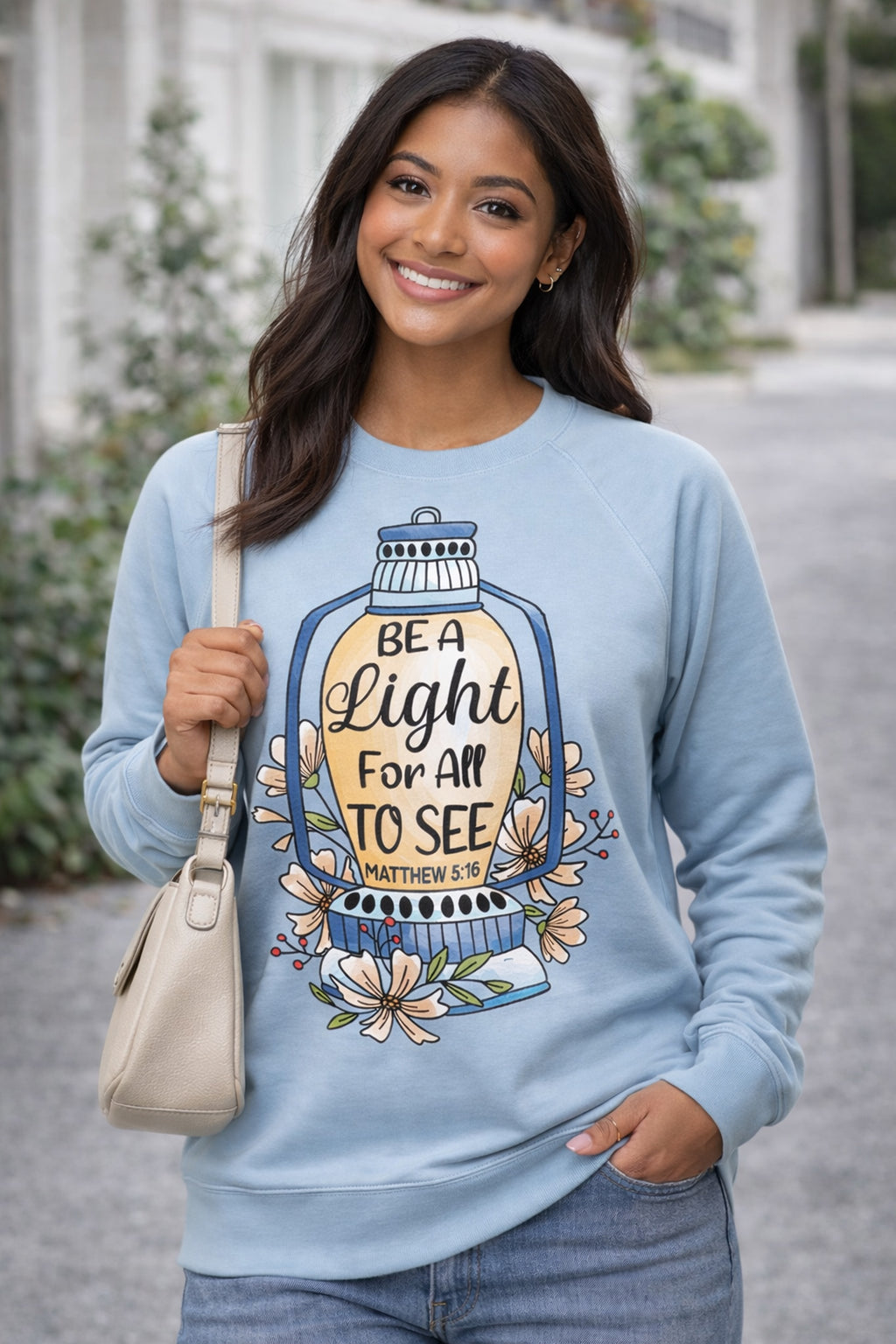 Be a Light Crewneck Sweatshirt