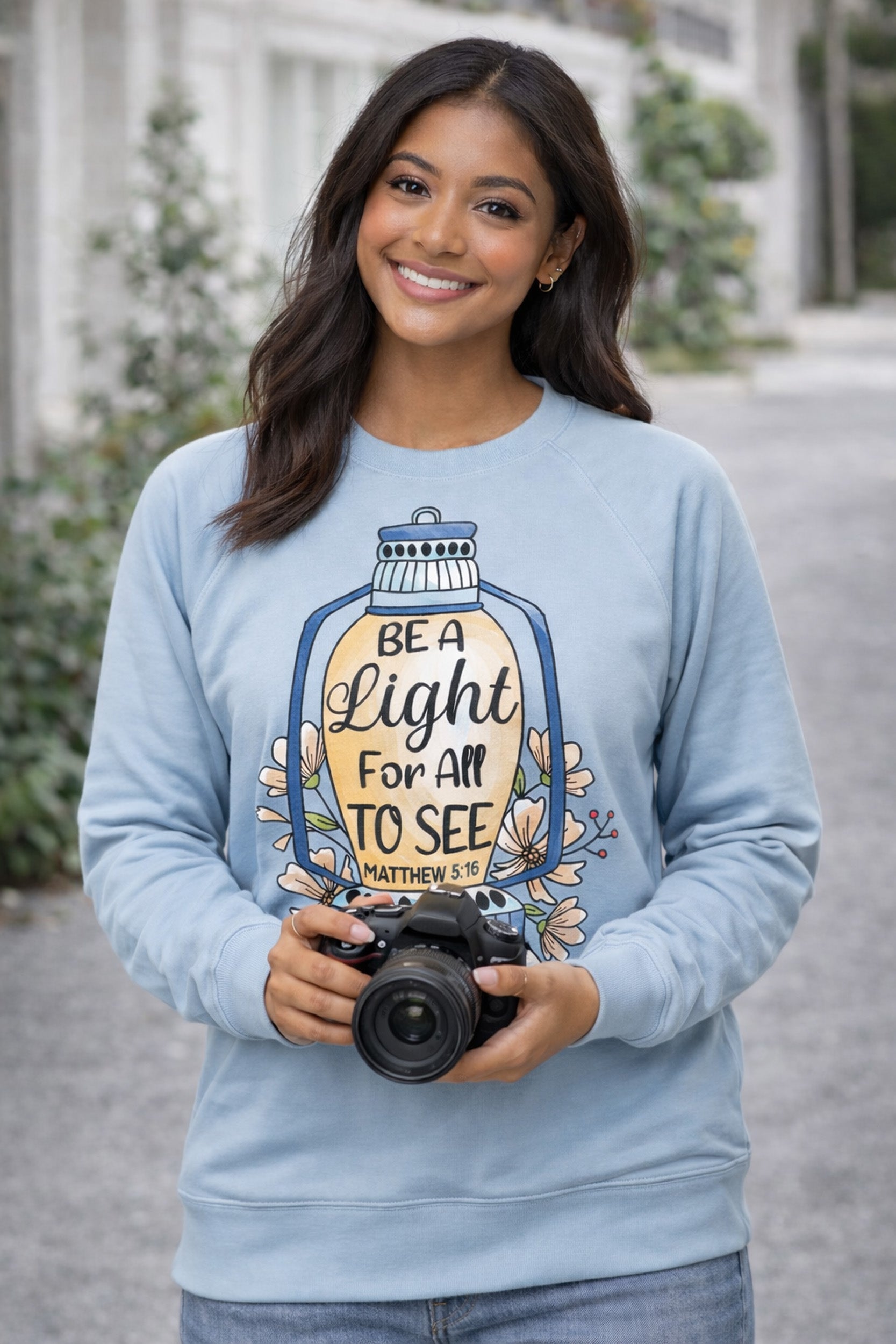 Be a Light Crewneck Sweatshirt