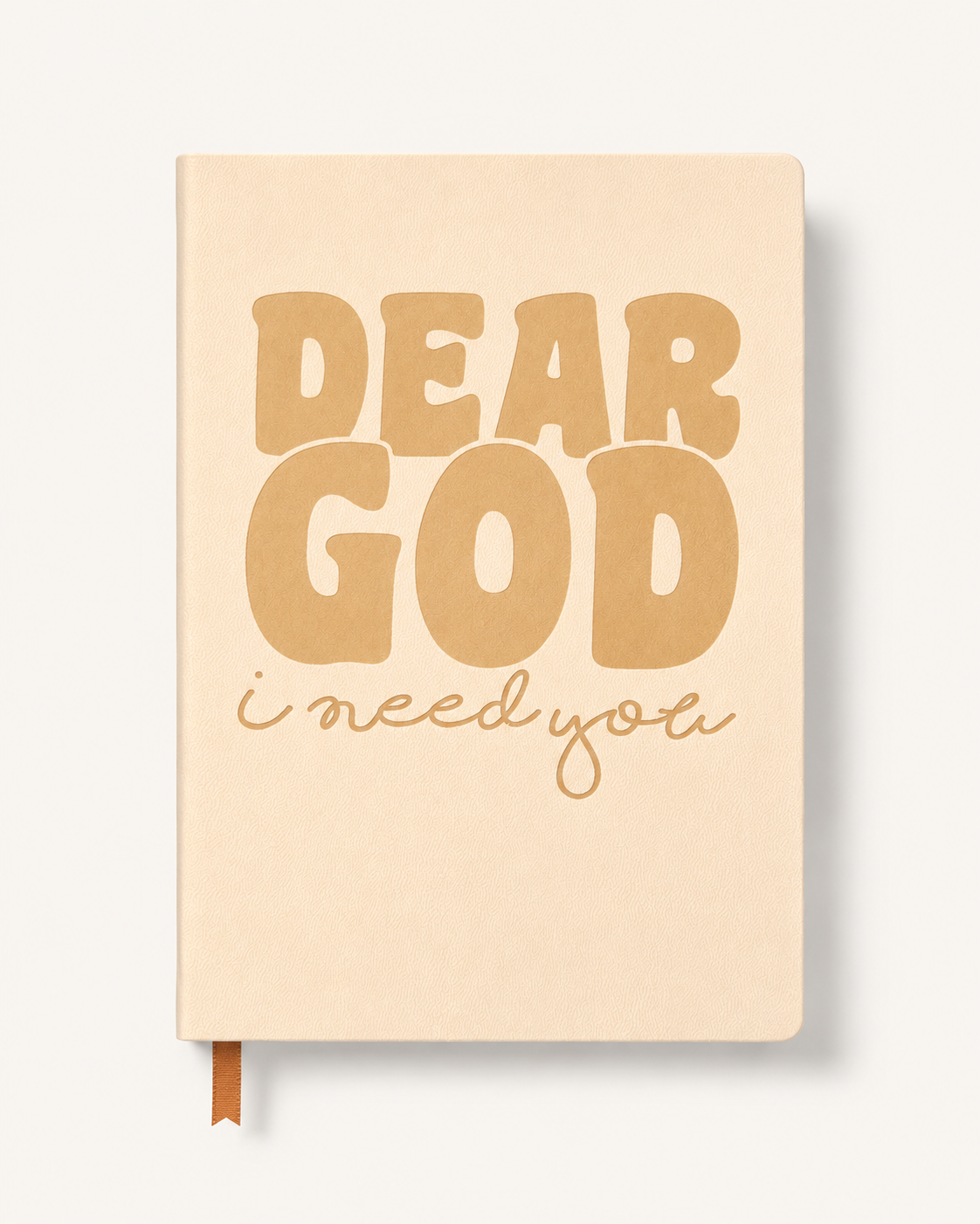 Dear God I Need You Journal