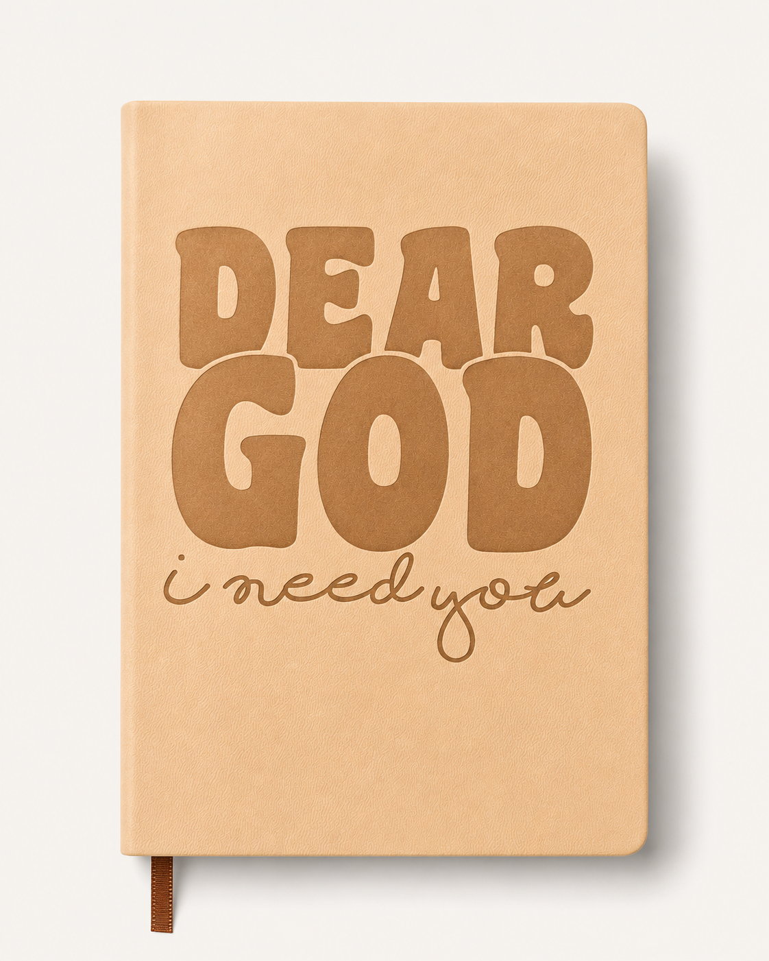 Dear God I Need You Journal