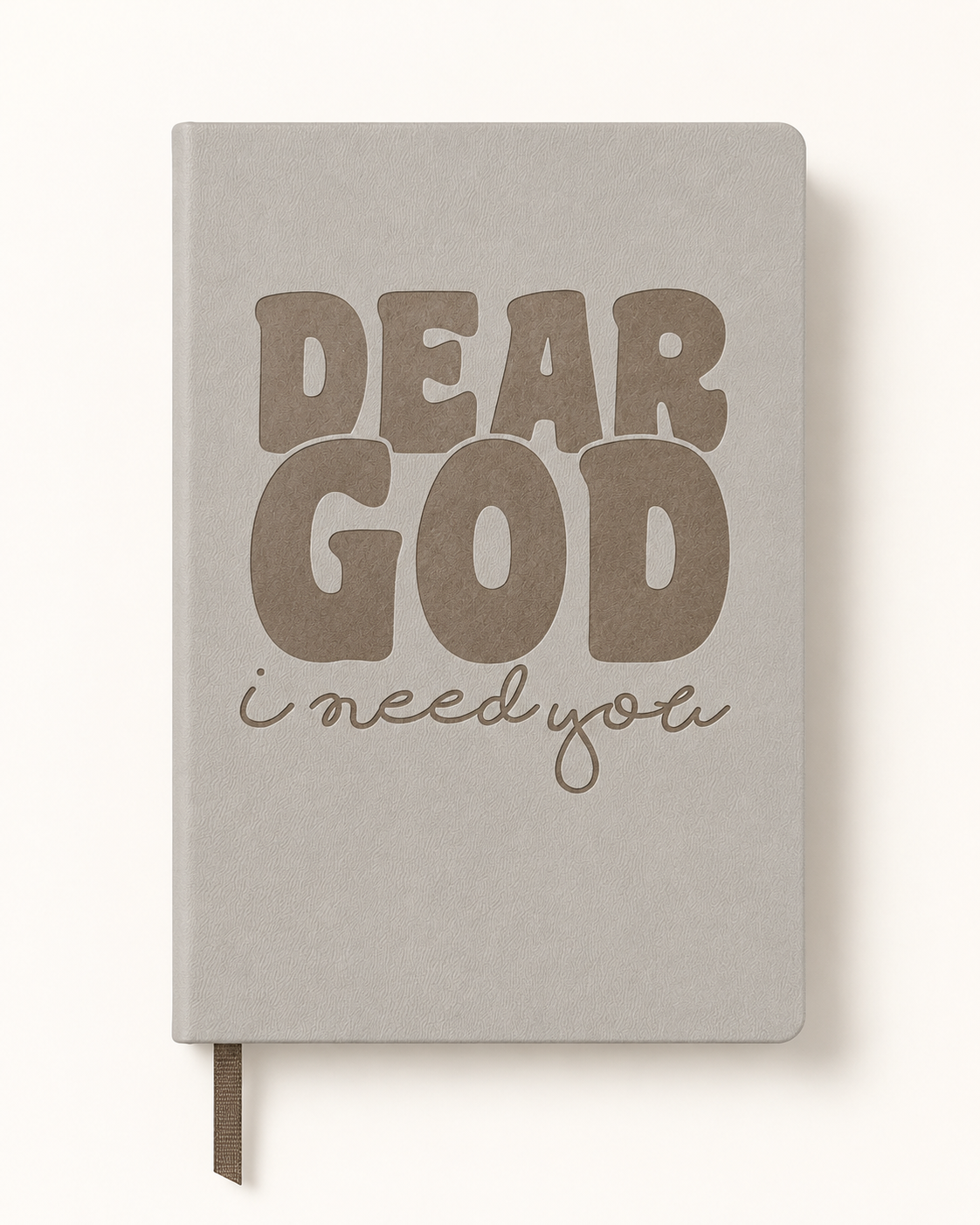 Dear God I Need You Journal