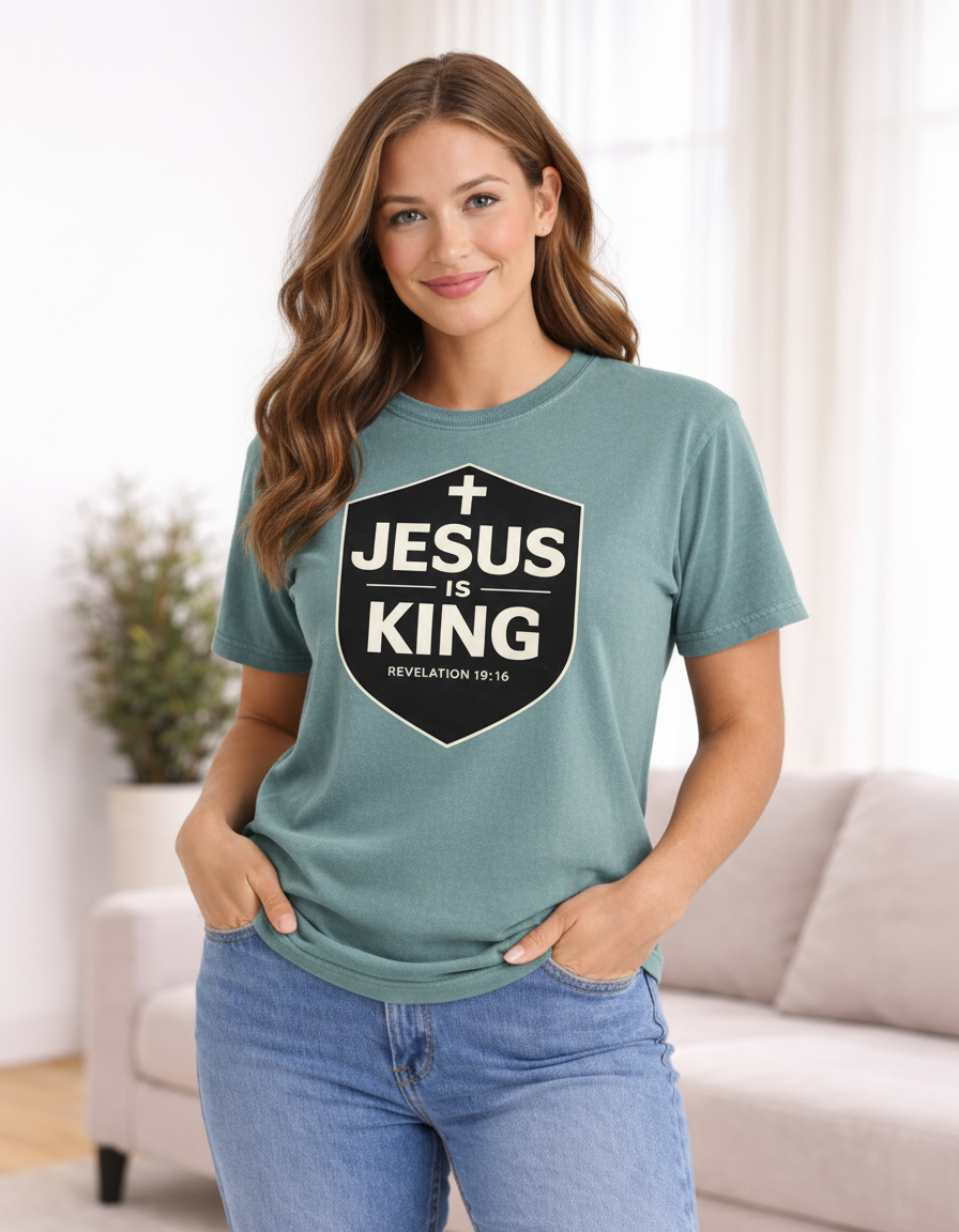 Jesus Is King Tee