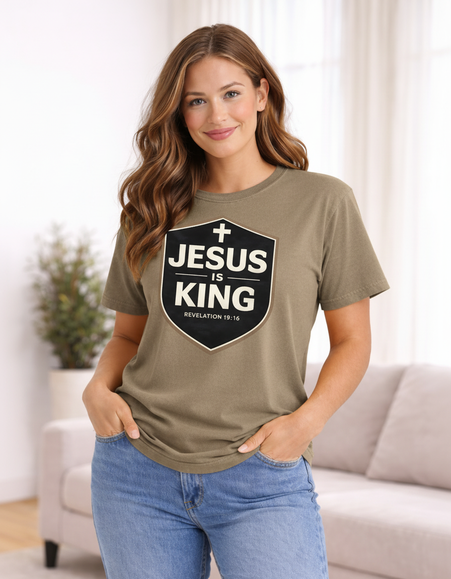 Jesus Is King Tee