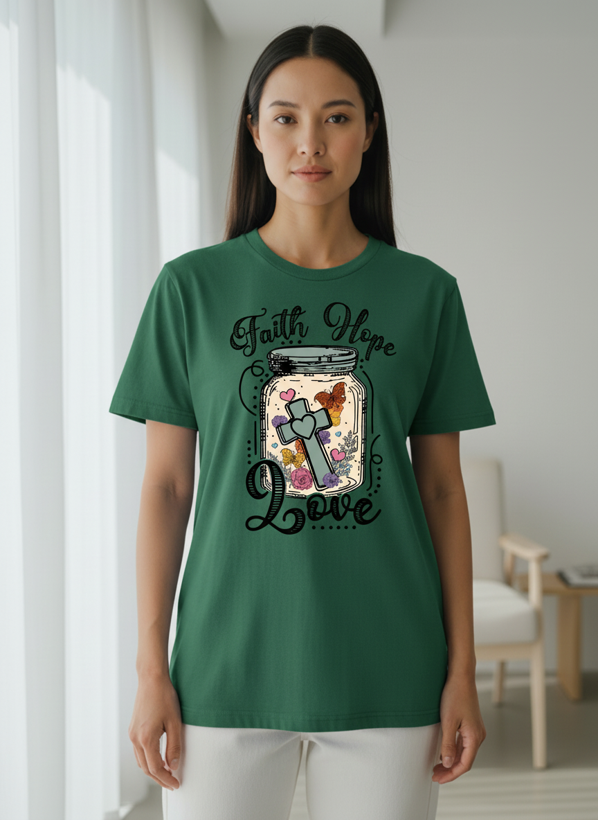 Faith Hope Love Tee