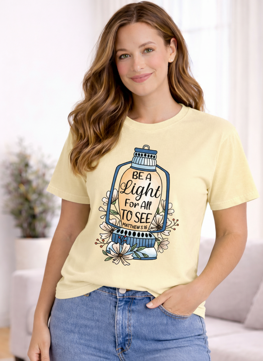 Be a Light Comfortable Tee