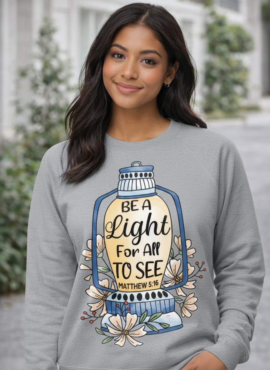 Be a Light Crewneck Sweatshirt