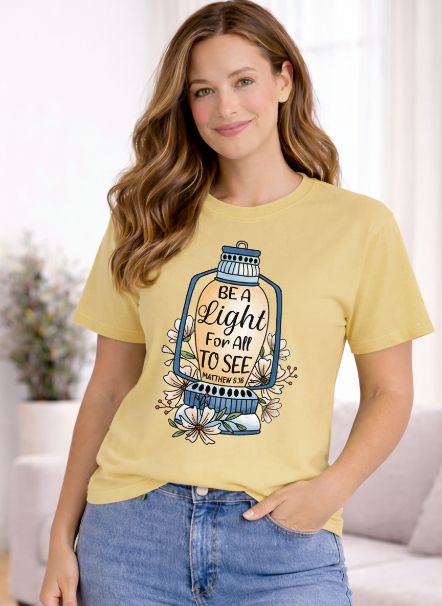 Be a Light Comfortable Tee