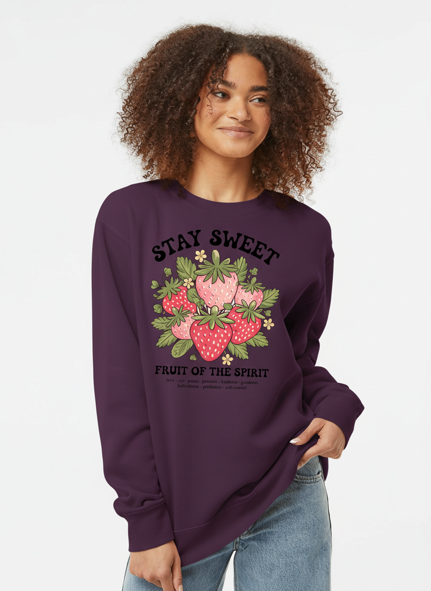 Stay Sweet Midweight Crew