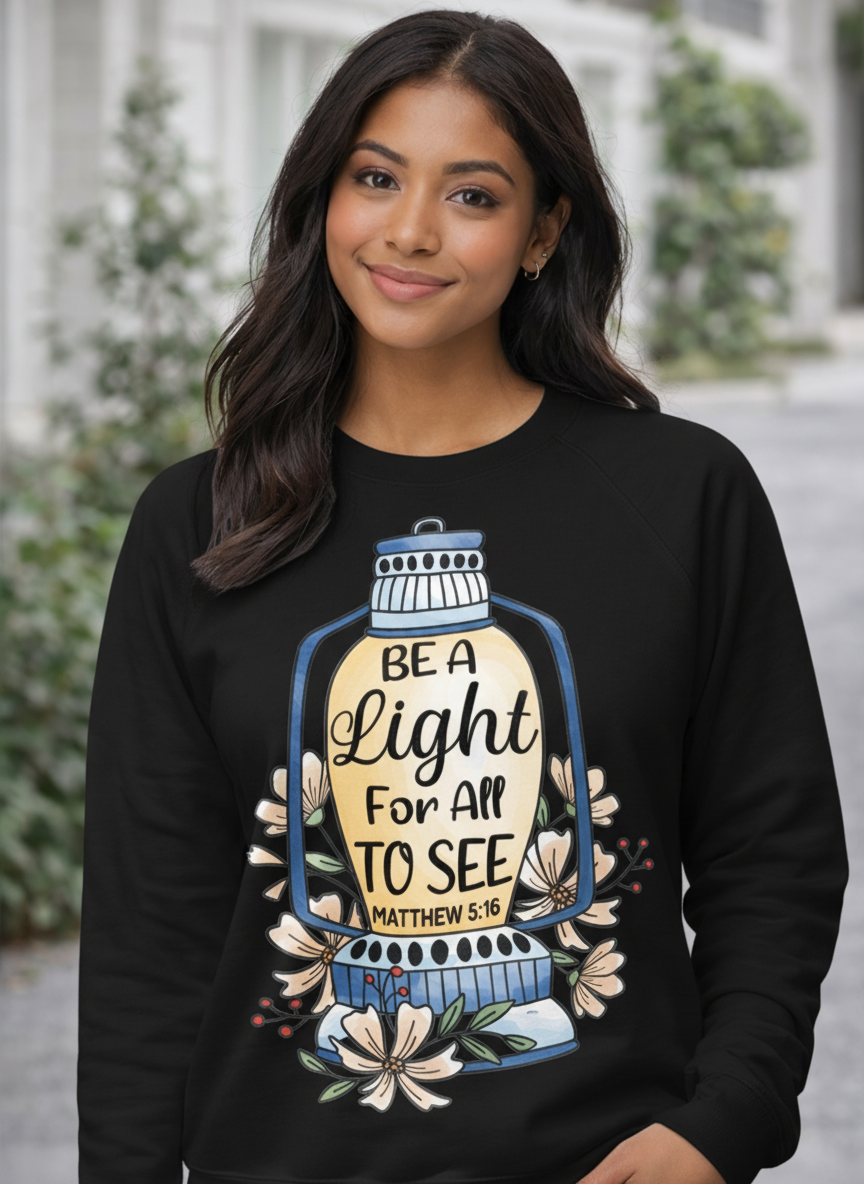 Be a Light Crewneck Sweatshirt