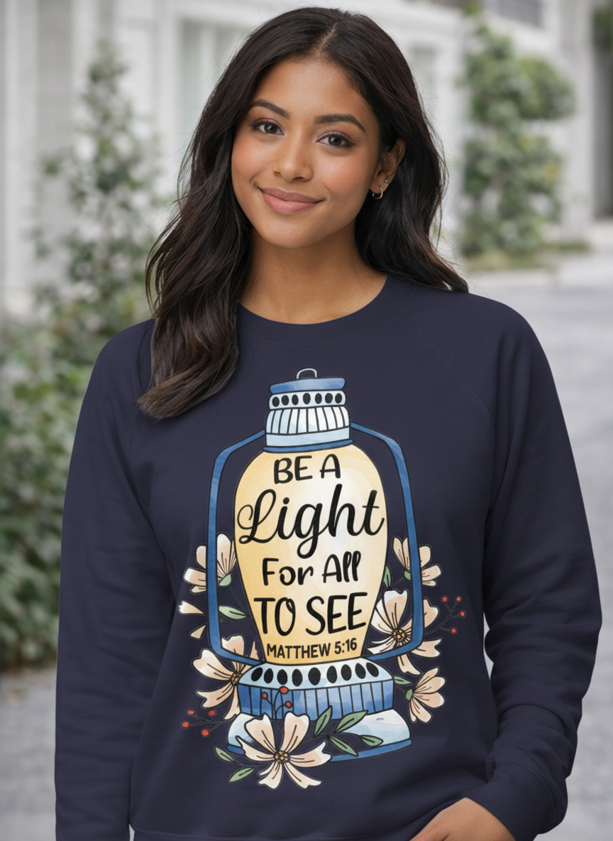 Be a Light Crewneck Sweatshirt