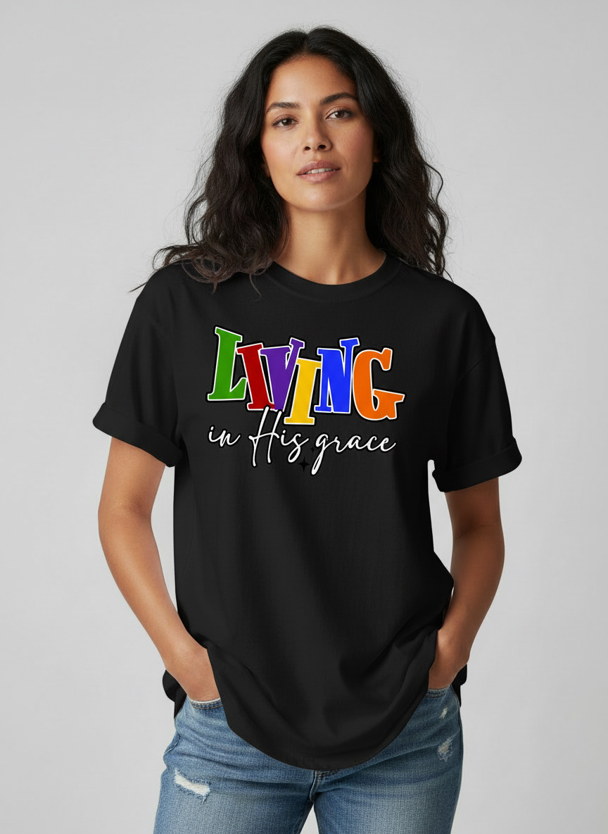 Living in his Grace Tee