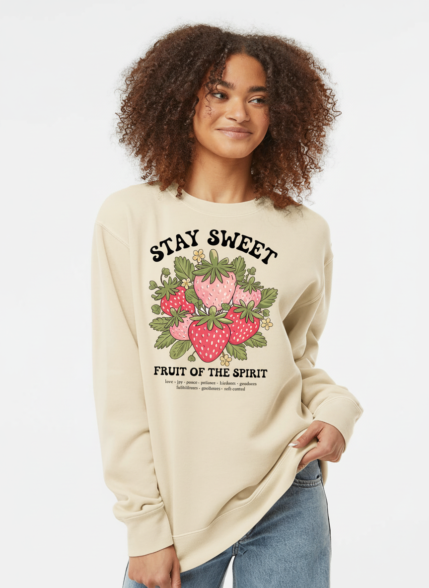 Stay Sweet Midweight Crew