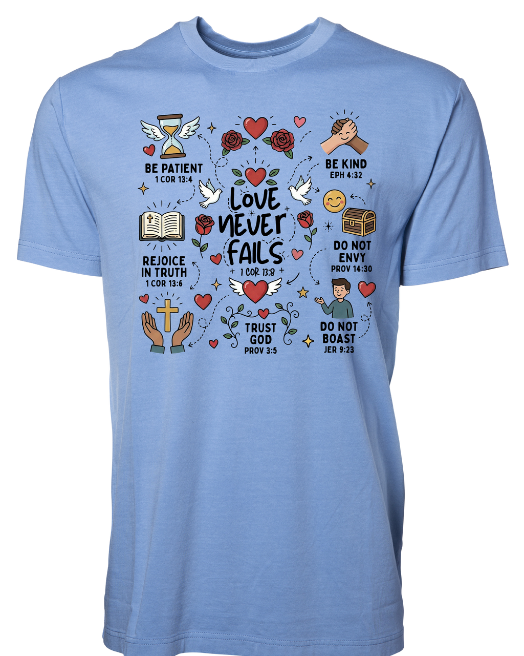 Love Never Fails Tee