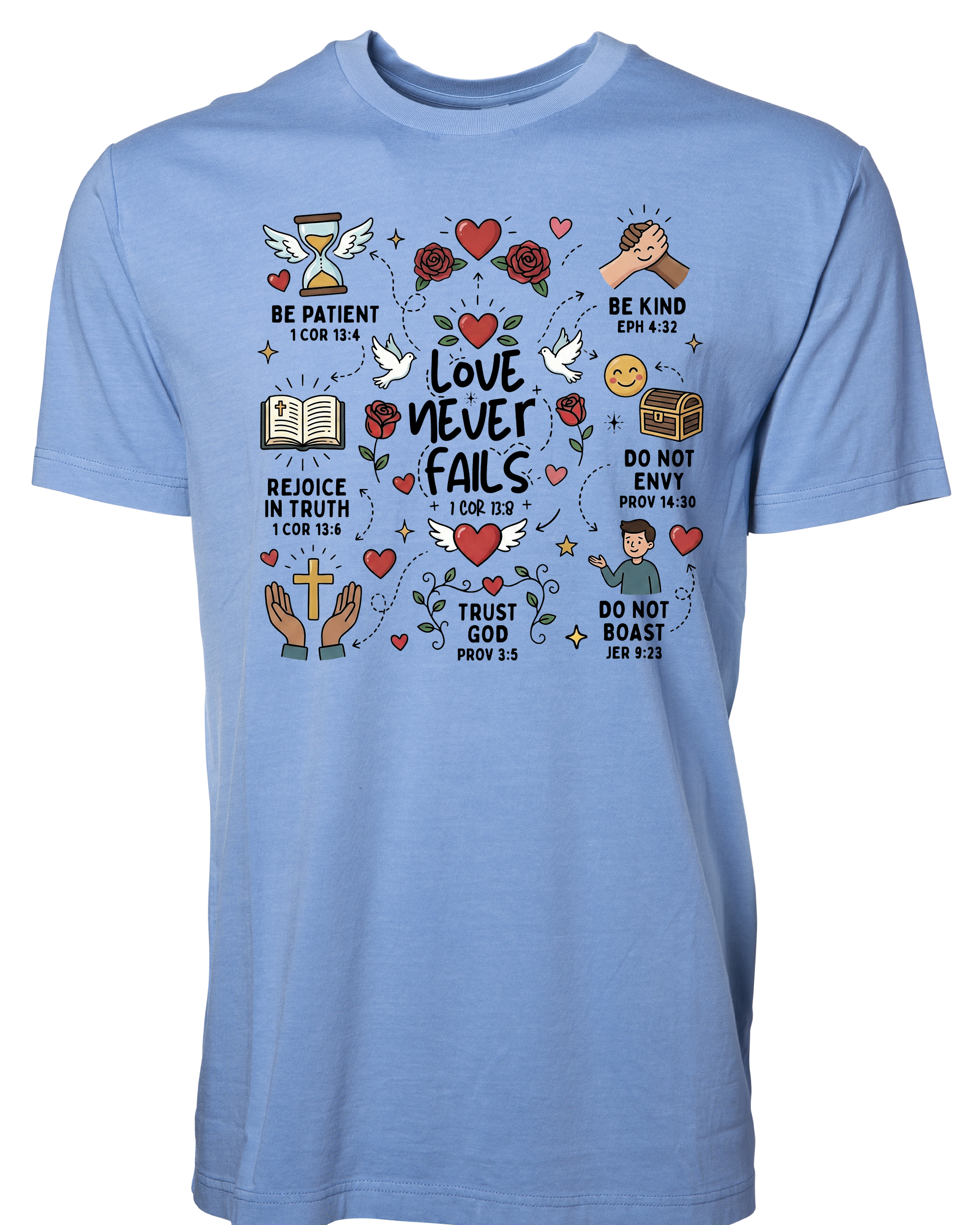Love Never Fails Tee