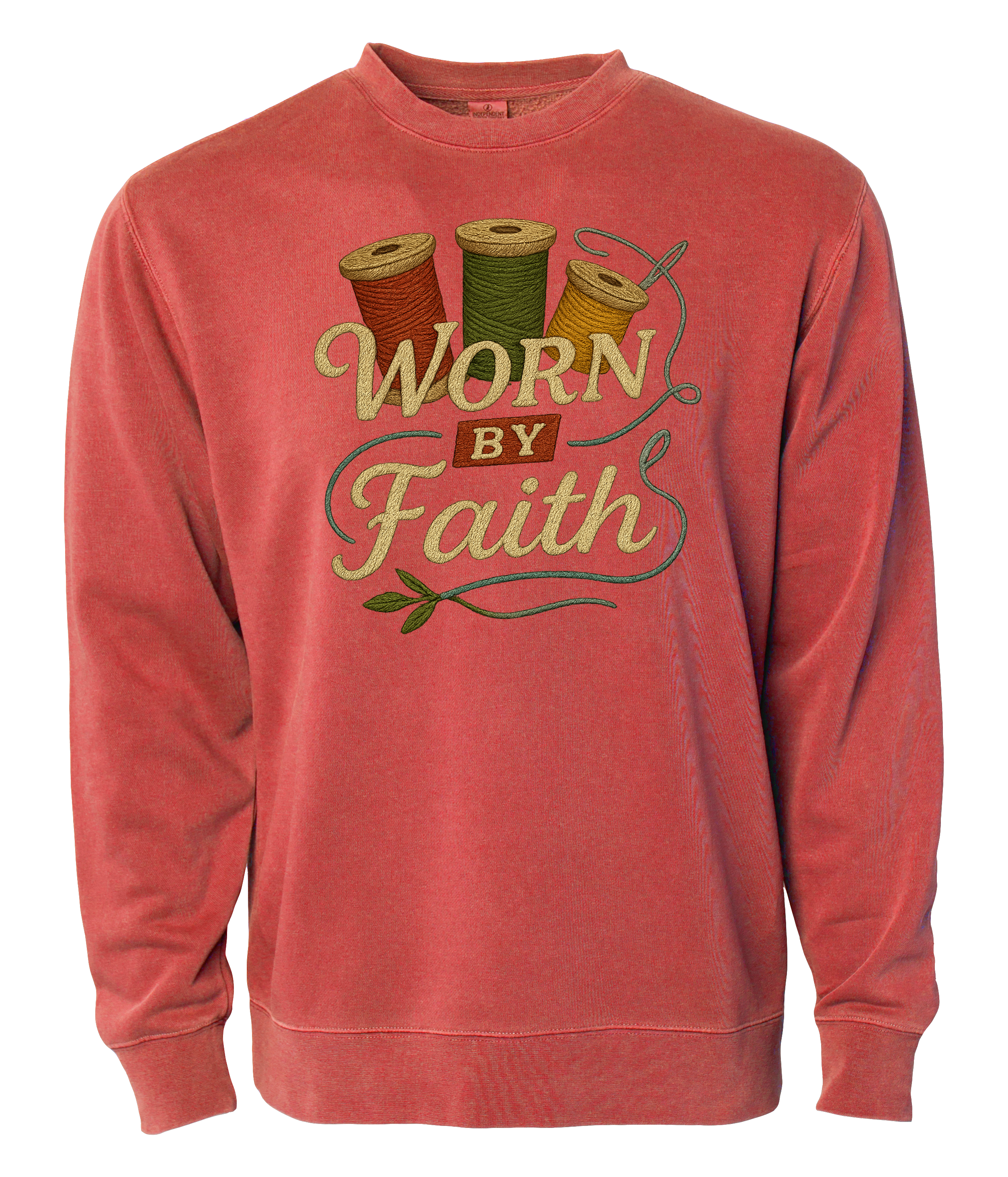 Worn by Faith Custom Embroderied fleece