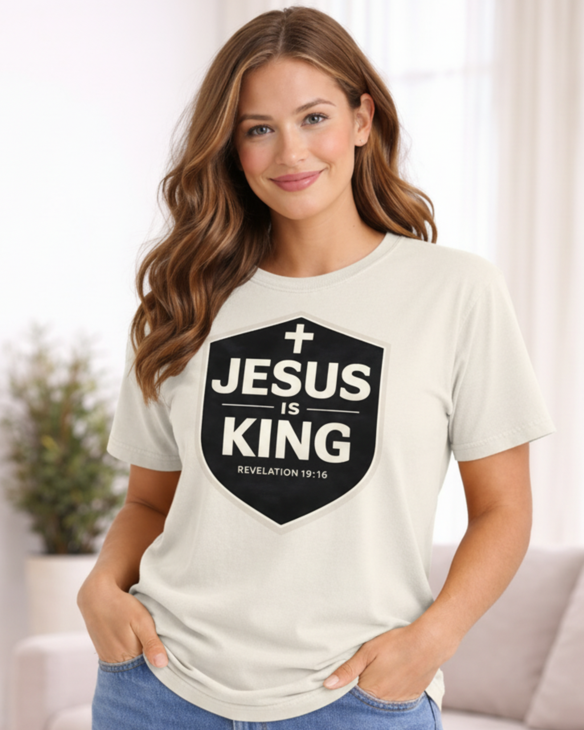Jesus Is King Tee