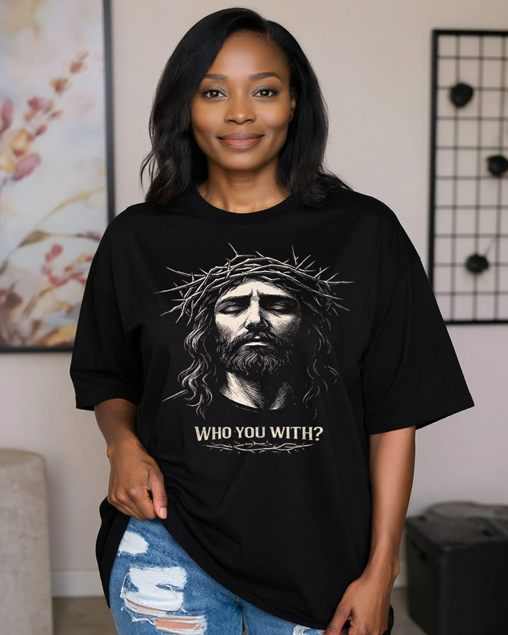 Who you With Tee
