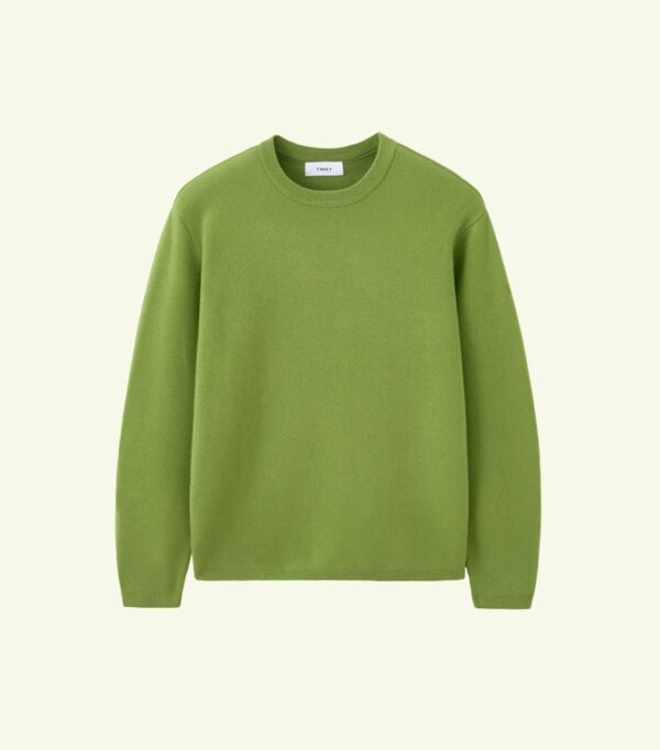 Gathered knitted t-shirt
